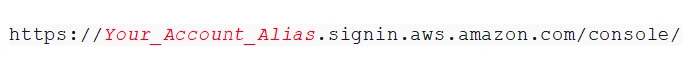  AWS account alias