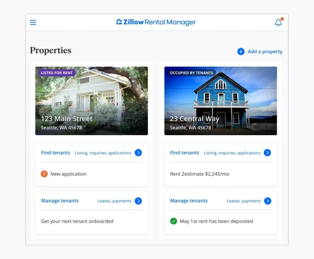 Zillow Rental Manager